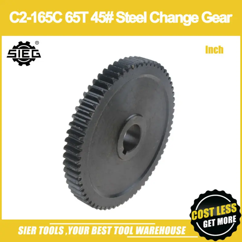 Бесплатная доставка!/Φ Inch 65T 45 # Steel Change Gear/SIEG C2/C3 M1 Gear/Inch Type | Обустройство дома