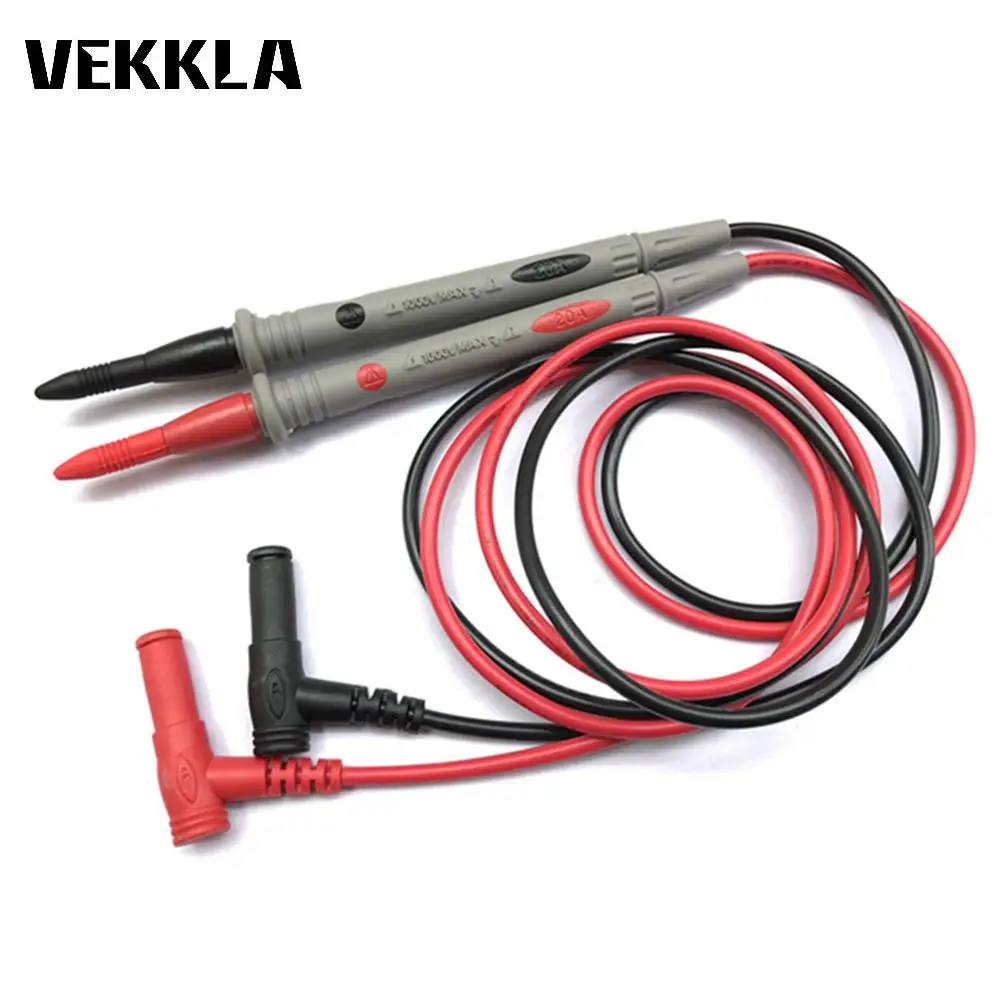 1 Pair 20A Needle Tip Probe Test Leads Pin Hot Universal Multimeter Test Lead Probe Multimeter Lead Probe Wire Test Accessories
1 Pair 20A Needle Tip Probe Test Leads Pin Hot Universal Multimeter Test Lead Probe Multimeter Lead Probe Wire Test Accessories