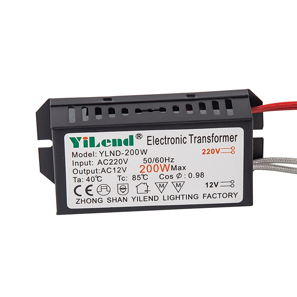 AC 220V to 12V 105W Electronic Transforme LED Light Lamp Driver Power Supply Adapter Home Malls Bar Halogen Low Voltage Adaptor
AC 220V to 12V 105W Electronic Transforme LED Light Lamp Driver Power Supply Adapter Home Malls Bar Halogen Low Voltage Adaptor