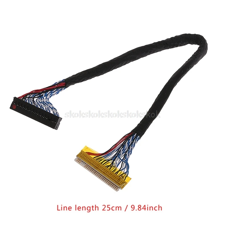 8 Bit LVDS Cable FIX-30 Pin 2ch For 17-26inch LCD/LED Panel Controller 25cm Jy23 19 Dropship
8 Bit LVDS Cable FIX-30 Pin 2ch For 17-26inch LCD/LED Panel Controller 25cm Jy23 19 Dropship