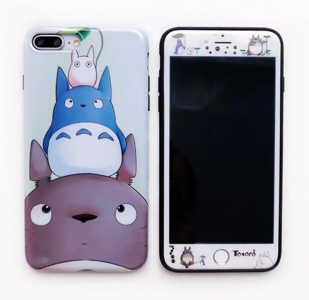 Cute Stitch Pink Panther Doraemon Totoro Screen Protector Tempered Glass+Phone Case For iphone 7 8 Plus
Cute Stitch Pink Panther Doraemon Totoro Screen Protector Tempered Glass+Phone Case For iphone 7 8 Plus
