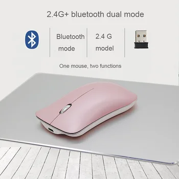 2018 new 1200DPI 2.4G + Bluetooth 4.0 dual mode wireless Rechargeable mute mouse for OS android and winXP WIN7 WIN8 WIN10 PC
2018 new 1200DPI 2.4G + Bluetooth 4.0 dual mode wireless Rechargeable mute mouse for OS android and winXP WIN7 WIN8 WIN10 PC