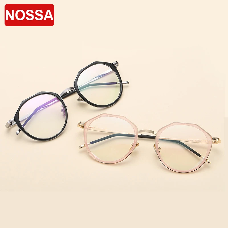 NOSSA New Fashion Polygon Optical Frames Super Light Weight Eyeglasses Frame Women Men Myopia Glasses Frame Original Eyewear
NOSSA New Fashion Polygon Optical Frames Super Light Weight Eyeglasses Frame Women Men Myopia Glasses Frame Original Eyewear