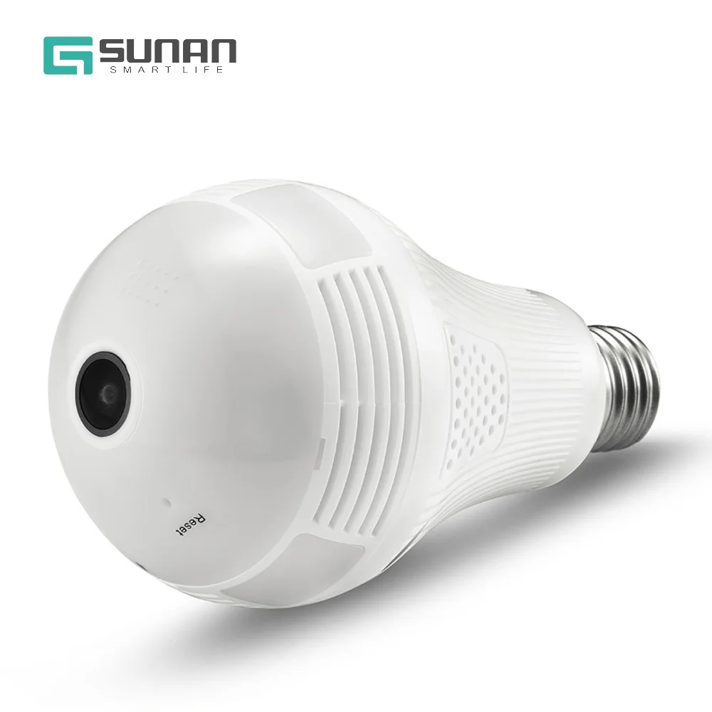 GSUNAN 3MP 2MP 1.3MP Wireless IP Camera Bulb Light FishEye 360 Degree 3D VR Mini Panoramic Home CCTV Security Camera IP
GSUNAN 3MP 2MP 1.3MP Wireless IP Camera Bulb Light FishEye 360 Degree 3D VR Mini Panoramic Home CCTV Security Camera IP