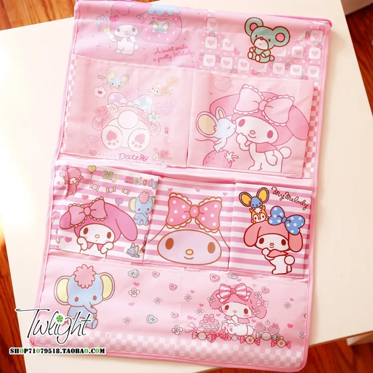 Cute Hello Kitty My Melody Cinnamoroll Pudding Dog Cosmetic Bag Storage Make Up Bag Non-woven Fabric Wall Hanging Bag Organizer
Cute Hello Kitty My Melody Cinnamoroll Pudding Dog Cosmetic Bag Storage Make Up Bag Non-woven Fabric Wall Hanging Bag Organizer