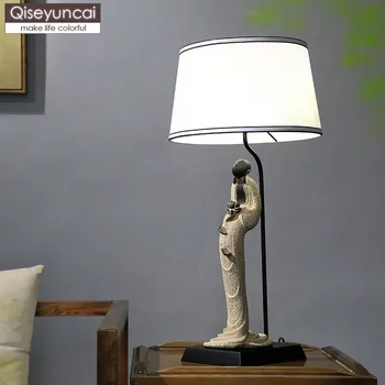 Qiseyuncai New Chinese Simple Zen Zen Table Living Room Study Room Bedroom Cover Table Lamp Buddhism Lighting free shipping
Qiseyuncai New Chinese Simple Zen Zen Table Living Room Study Room Bedroom Cover Table Lamp Buddhism Lighting free shipping