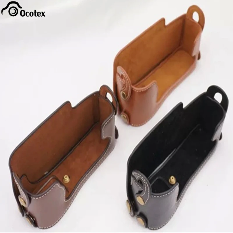 Ocotex Battery Openning PU Leather Camera Bag Bottom Case for Fujifilm Fuji X-E1 X-E2 XE1 XE2 Half Body Cover With Hand Strap
Ocotex Battery Openning PU Leather Camera Bag Bottom Case for Fujifilm Fuji X-E1 X-E2 XE1 XE2 Half Body Cover With Hand Strap