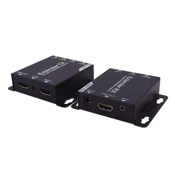 1080P 60M HDMI Extender Over Ethernet Uncompressed Zero Latency IR Remote
1080P 60M HDMI Extender Over Ethernet Uncompressed Zero Latency IR Remote