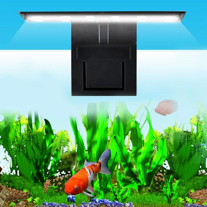 EU Plug 12 LED Aquarium Lamp Fish Tank Clamp Clip Water Plant Grow White Color Lighting
EU Plug 12 LED Aquarium Lamp Fish Tank Clamp Clip Water Plant Grow White Color Lighting