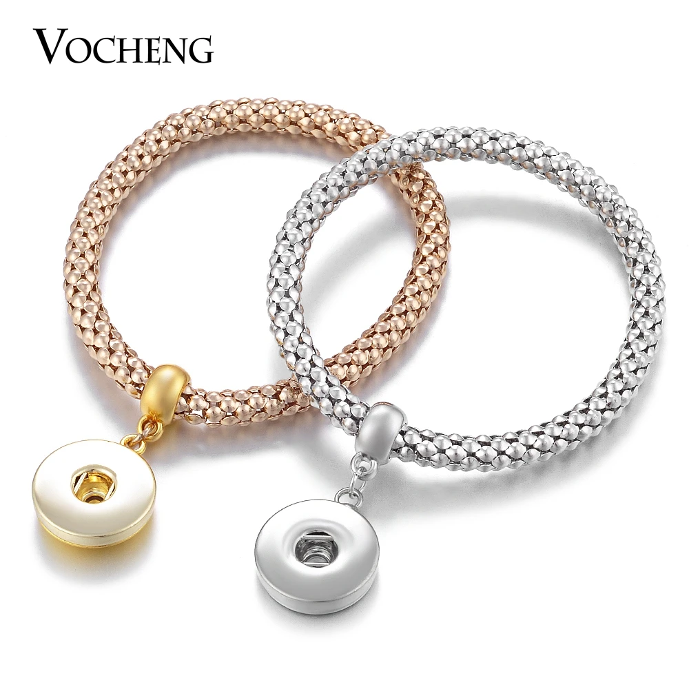 Wholesale 10pcs/lot Vocheng Snap Button Charms Elastic Bracelet 18mm Interchangeable Jewelry 2 Colors Plated Vb-045*10
Wholesale 10pcs/lot Vocheng Snap Button Charms Elastic Bracelet 18mm Interchangeable Jewelry 2 Colors Plated Vb-045*10