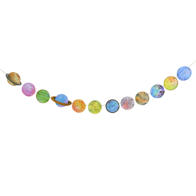 Outer Space Star Planet Paper Banner Happy Birthday Party Decorations Kids Galaxy Solar System Garland Science Fiction Decor
Outer Space Star Planet Paper Banner Happy Birthday Party Decorations Kids Galaxy Solar System Garland Science Fiction Decor