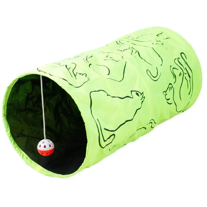 Pet Tunnel Cat Green Crinkly Kitten Tunnel Toy With Ball Play Fun cats products toys for pets jouet chat katten speelgoed #TX4
Pet Tunnel Cat Green Crinkly Kitten Tunnel Toy With Ball Play Fun cats products toys for pets jouet chat katten speelgoed #TX4