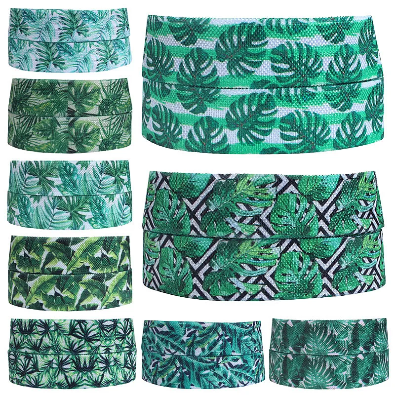 (50 yards/lot) Spring season different natural green leaf printed foe fold over elastic for women hair ties
(50 yards/lot) Spring season different natural green leaf printed foe fold over elastic for women hair ties
