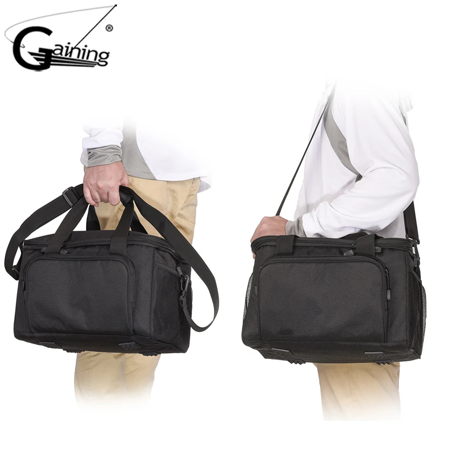 Waterproof Fishing Bag Large Capacity Multifunctional Lure Fishing Tackle Pack Outdoor Shoulder Bags 6