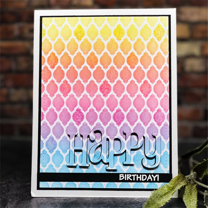 YaMinSanNiO Happy Large Metal Cutting Dies Words Scrapbooking for Card Making Paper Happy New Year Die Cuts for Craft Embossing
YaMinSanNiO Happy Large Metal Cutting Dies Words Scrapbooking for Card Making Paper Happy New Year Die Cuts for Craft Embossing