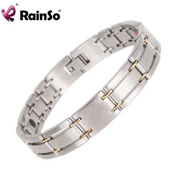 New trendy Jewelry Healing Magnetic 316L Stainless Steel Bracelet For Men Or Women With FIR 8.5" OSB-249
New trendy Jewelry Healing Magnetic 316L Stainless Steel Bracelet For Men Or Women With FIR 8.5" OSB-249