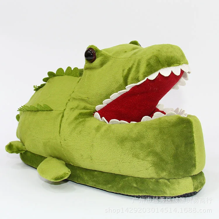 2017 Winter Warm Indoor Slippers Cute 3D Alligators Plush Animal Slippers for Grown Ups Creative Prank Unisex Home Slipper Flats
2017 Winter Warm Indoor Slippers Cute 3D Alligators Plush Animal Slippers for Grown Ups Creative Prank Unisex Home Slipper Flats