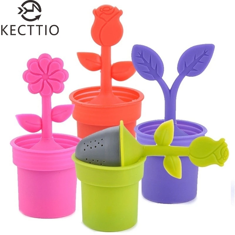 New Multicolor Flower Pot Home Tea Strainers Device Tea Bag Tea Filters Teaspoon Infuser Free Shipping
New Multicolor Flower Pot Home Tea Strainers Device Tea Bag Tea Filters Teaspoon Infuser Free Shipping
