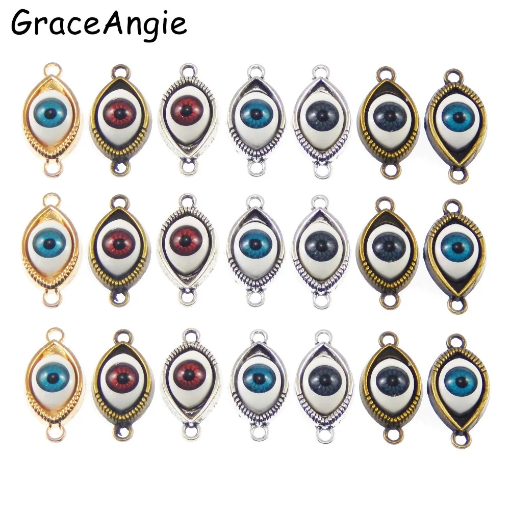 30Pcs 3D God Eye Evil Eyes DIY Connector charms bracelet Animals hamsa evil Eyes Necklace Pendant Drop Shipping Wholesale Charm
30Pcs 3D God Eye Evil Eyes DIY Connector charms bracelet Animals hamsa evil Eyes Necklace Pendant Drop Shipping Wholesale Charm