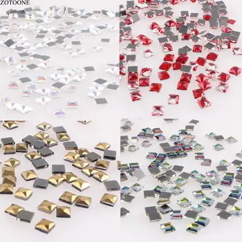 ZOTOONE 100PCS Hotfix Rhinestone Craft Glass Crystals Strass Square Shape Rhinestones Flatback Glue DMC Rhinestones for Clothes
ZOTOONE 100PCS Hotfix Rhinestone Craft Glass Crystals Strass Square Shape Rhinestones Flatback Glue DMC Rhinestones for Clothes