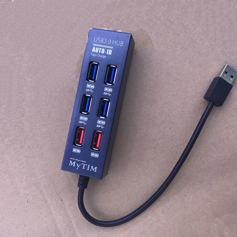 Wholesale 6* usb3.0 HUB 4port USB3.0 and 2 fast charge usb3.0 Hub with UK plug free shipping
Wholesale 6* usb3.0 HUB 4port USB3.0 and 2 fast charge usb3.0 Hub with UK plug free shipping