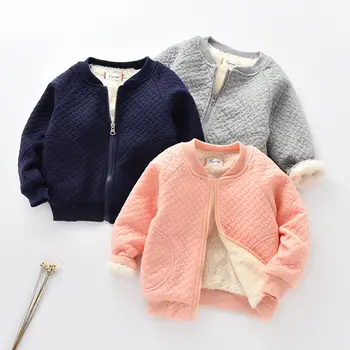 Children's wear winter boy and girl coat children's wear single plus velvet padded coat fashion children's cotton
Children's wear winter boy and girl coat children's wear single plus velvet padded coat fashion children's cotton