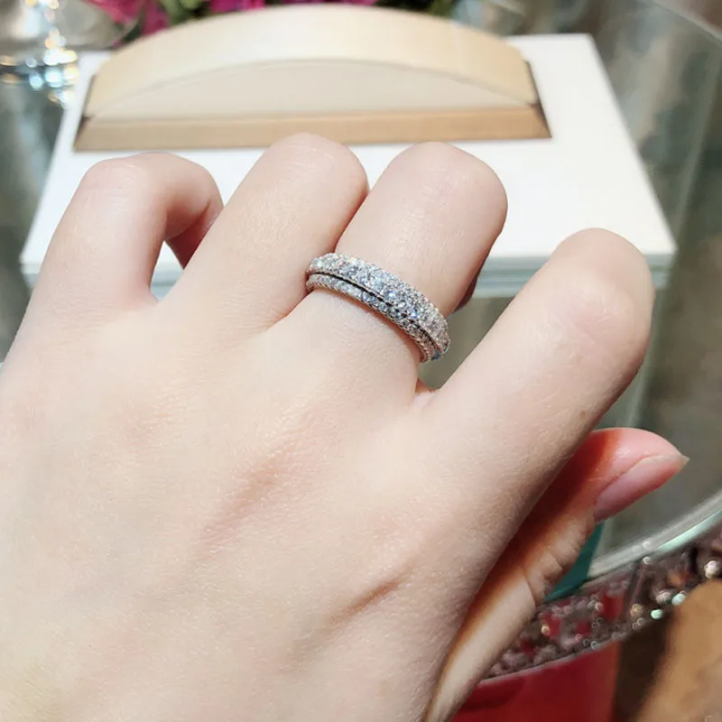 Red Trees Fine Jewelry Can Rotate 925 Sterling Silver Ring With Stones Size 6 7 8 Box Package
Red Trees Fine Jewelry Can Rotate 925 Sterling Silver Ring With Stones Size 6 7 8 Box Package