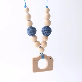 Baby Crib Toys Necklace With Camera Pendant For Mommy Toy DIY Crafts Organic Natural Wood Crochet Beads DIY Jewelry Baby Teether
Baby Crib Toys Necklace With Camera Pendant For Mommy Toy DIY Crafts Organic Natural Wood Crochet Beads DIY Jewelry Baby Teether
