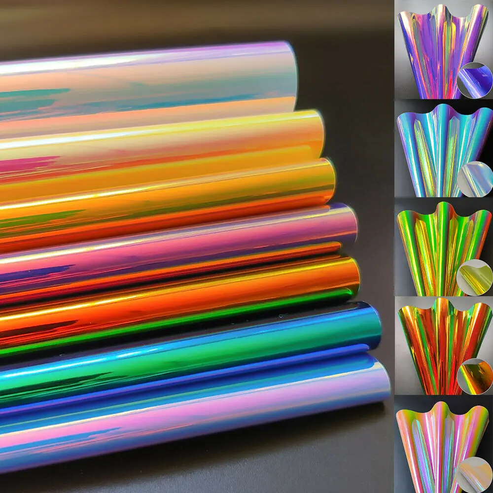 Iridescent Holographic Rainbow PU Leather Fabric Laser Fabric Hair Bow DIY Material Thickness 0.9mm
Iridescent Holographic Rainbow PU Leather Fabric Laser Fabric Hair Bow DIY Material Thickness 0.9mm