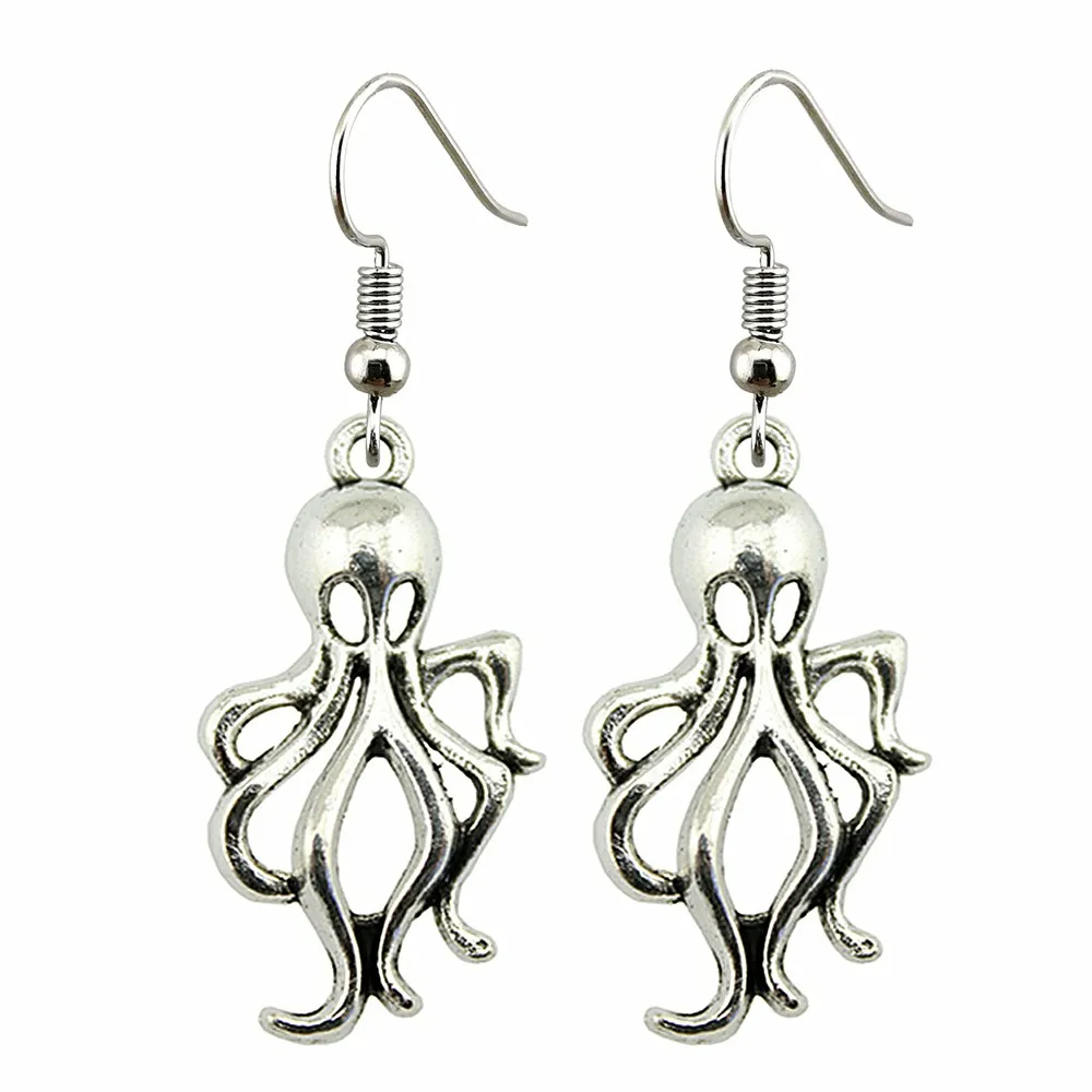 Dangle Earring For Women 32x17mm Octopus Charming Drop Earring Dropshipping Suppliers
Dangle Earring For Women 32x17mm Octopus Charming Drop Earring Dropshipping Suppliers