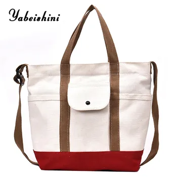 2019 New minimalism Tote Reusable bag White Shopping bags for women Casual Shoulder Bag bolsa feminina Women's Canvas Handbags
2019 New minimalism Tote Reusable bag White Shopping bags for women Casual Shoulder Bag bolsa feminina Women's Canvas Handbags