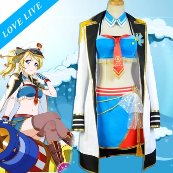 Anime Love live Eli Ayase Action Figure cos Awaken Navy Lolita Dress Cosplay Costume Hallowmas Love live Eli Ayase Uniform Dress
Anime Love live Eli Ayase Action Figure cos Awaken Navy Lolita Dress Cosplay Costume Hallowmas Love live Eli Ayase Uniform Dress