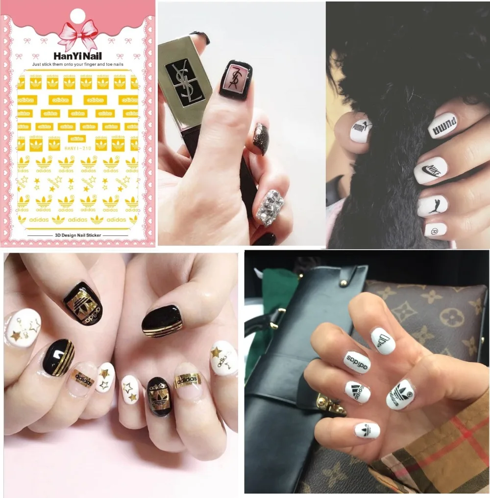 3 sheet 20 type brand Ultrathin Nail Stickers Designs Gummed 3D Nail Art Stickers Decals Makep Art Decorations HanYi194-220
3 sheet 20 type brand Ultrathin Nail Stickers Designs Gummed 3D Nail Art Stickers Decals Makep Art Decorations HanYi194-220