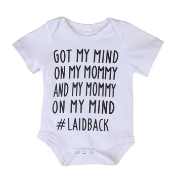 2017 Newborn Infant Kids Baby Boy Girl Cotton Bodysuit Letter Print Shot Sleeve Bodysuit Jumpsuit Summer Baby Clothes Outfit
2017 Newborn Infant Kids Baby Boy Girl Cotton Bodysuit Letter Print Shot Sleeve Bodysuit Jumpsuit Summer Baby Clothes Outfit