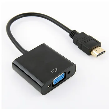 HDMI TO VGA cable Male to Female Video Converter, Audio support, Up to 1080P resolution, Plug and Play, display computer cable
HDMI TO VGA cable Male to Female Video Converter, Audio support, Up to 1080P resolution, Plug and Play, display computer cable