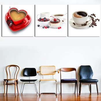 3 Pcs/Set Artist Canvas Still Life Painting Coffee And Cups Love Form Canvas Prints Wall Pictures For Living Room Picture Gift
3 Pcs/Set Artist Canvas Still Life Painting Coffee And Cups Love Form Canvas Prints Wall Pictures For Living Room Picture Gift