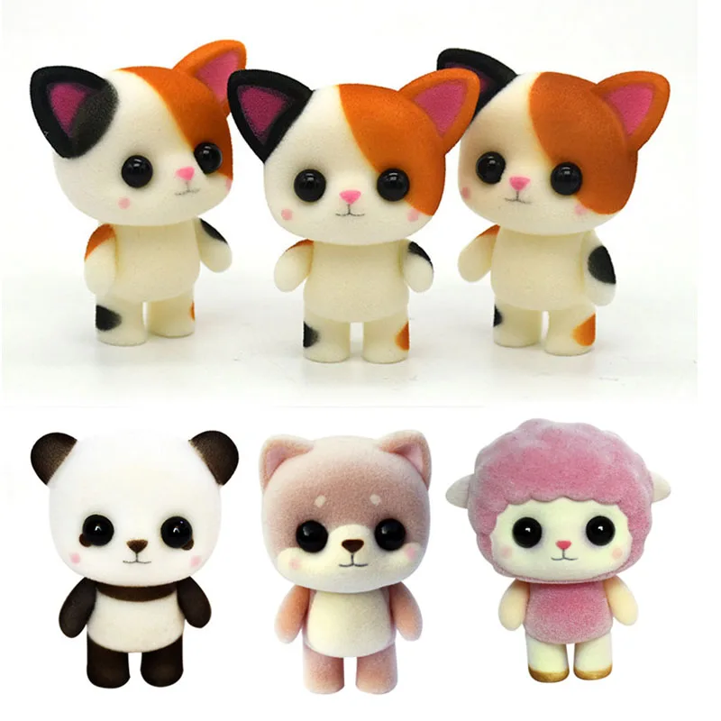 Plush Doll Plastic Flocking Toy Cute Cat Creative Auspicious Gift Meng Pet Little Cat Panda Lamb Car Decoration J0061
Plush Doll Plastic Flocking Toy Cute Cat Creative Auspicious Gift Meng Pet Little Cat Panda Lamb Car Decoration J0061
