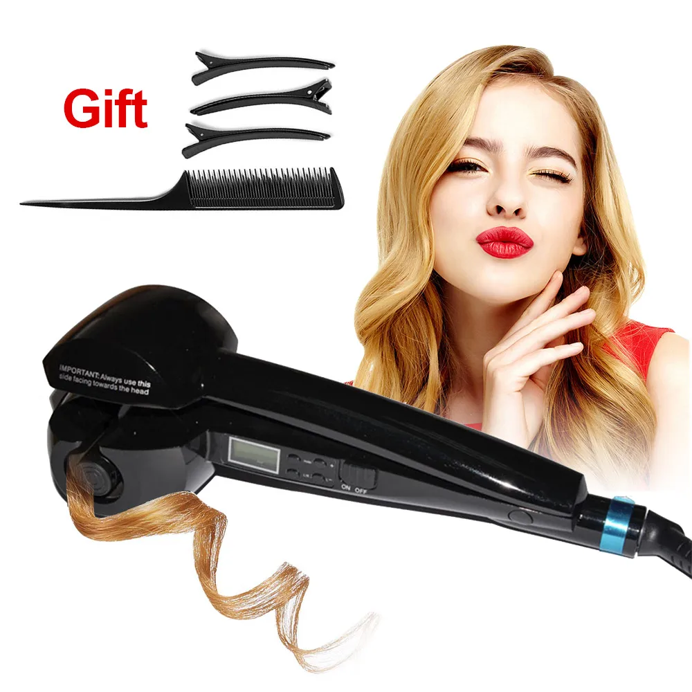 2 Color LCD Screen Automatic Curling Iron Wave Hair Heating Hair Care Styling Tools Ceramic Curl Hands free Magic Hair Curler
2 Color LCD Screen Automatic Curling Iron Wave Hair Heating Hair Care Styling Tools Ceramic Curl Hands free Magic Hair Curler