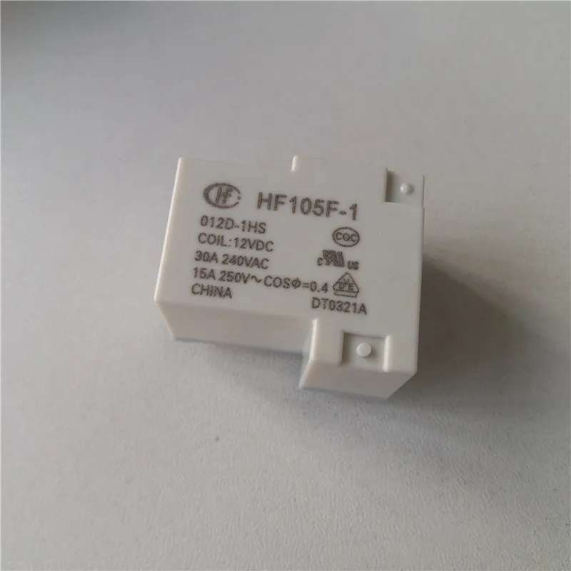 5pcs HF Relay HF105F-1-005D-1HS HF105F-1-012D-1HS HF105F-1-024D-1HS 240V 30A relay 4 pin relay 5V/12V/24V relay
5pcs HF Relay HF105F-1-005D-1HS HF105F-1-012D-1HS HF105F-1-024D-1HS 240V 30A relay 4 pin relay 5V/12V/24V relay