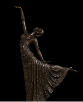 Copper decoration Fine Buddha Brass Statues of bronce dancer Art Deco statue figuine decor del Hogar treats of the Navidad
Copper decoration Fine Buddha Brass Statues of bronce dancer Art Deco statue figuine decor del Hogar treats of the Navidad