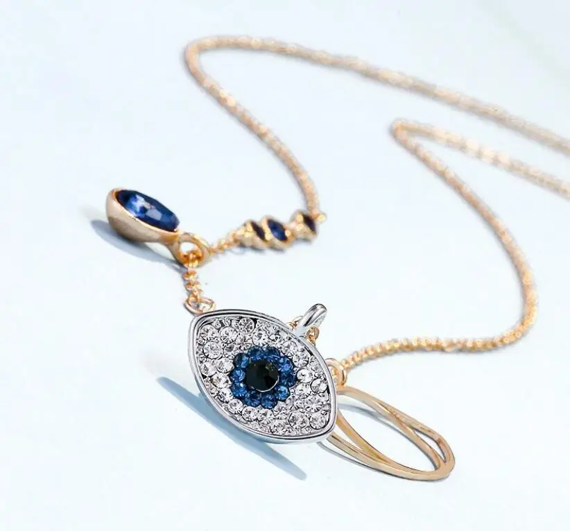 Simple Turkey Blue Eyes Pendant Necklace For Women New Bijoux Maxi Statement Necklaces Collier Fashion Choker Jewelry
Simple Turkey Blue Eyes Pendant Necklace For Women New Bijoux Maxi Statement Necklaces Collier Fashion Choker Jewelry
