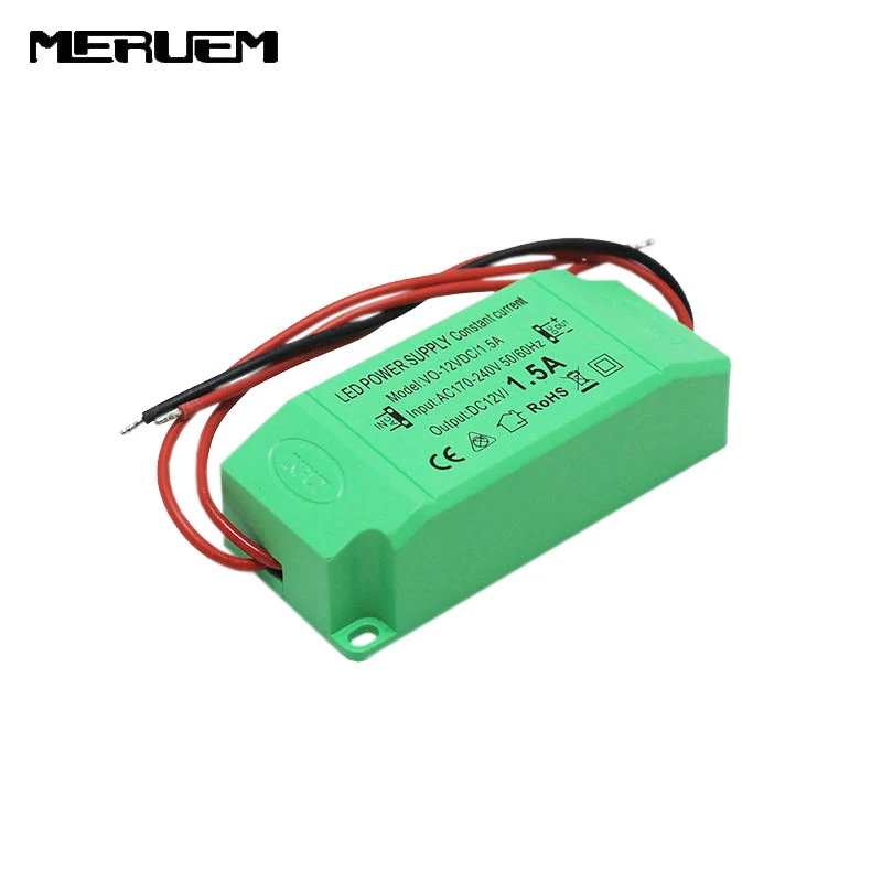 High Quality output DC12V 1.5A 18W Constant Voltage Power Supply LED Driver Adapter Transformer Switch For LED Strip Lights
High Quality output DC12V 1.5A 18W Constant Voltage Power Supply LED Driver Adapter Transformer Switch For LED Strip Lights