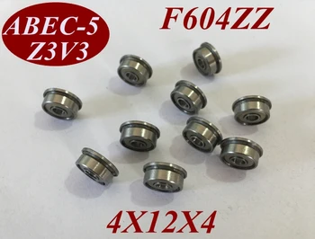 10Pcs F604ZZ F604Z F604-ZZ 4X12X4 mm Miniature high speed deep groove Ball Bearings Flange Roller flanged bearing
10Pcs F604ZZ F604Z F604-ZZ 4X12X4 mm Miniature high speed deep groove Ball Bearings Flange Roller flanged bearing