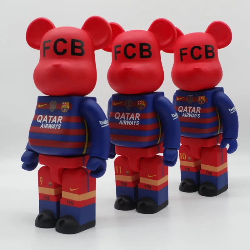 3 Style 11 Inch Bearbrick Be@rbrick SOCCER Gloomy 400% PVC Action Figure Collectible Model Toy with retail box Q330
3 Style 11 Inch Bearbrick Be@rbrick SOCCER Gloomy 400% PVC Action Figure Collectible Model Toy with retail box Q330