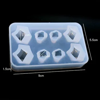 Ice Cube Diamond Shaped Jewelry Tool Jewelry Mold UV Epoxy Resin Silicone Molds For Making Jewelry
Ice Cube Diamond Shaped Jewelry Tool Jewelry Mold UV Epoxy Resin Silicone Molds For Making Jewelry