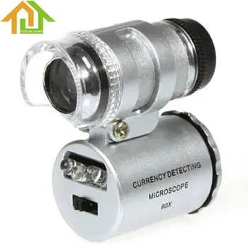 Inspection and Repairing 60X Magnifying Magnifier Jeweler Eye Jewelry Loupe Loop LED Light
Inspection and Repairing 60X Magnifying Magnifier Jeweler Eye Jewelry Loupe Loop LED Light
