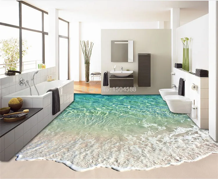 3D Nature's Wishes JJ3622FF Floor Wallpaper Murals Self-Adhesive Removable Bath Floor Waterproof floor Rug Mat Print Epoxy Kitchen