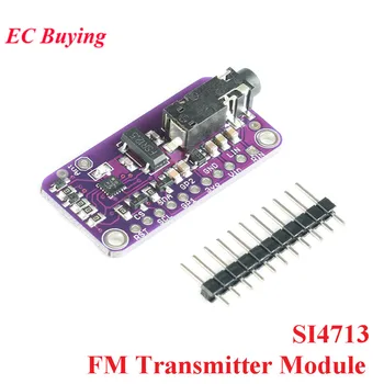 FM Transmitter Module SI4713 Stereo Frequency Modulation CJMCU-4713 DC 3-5V Digital Wireless Radio MCU Controller
FM Transmitter Module SI4713 Stereo Frequency Modulation CJMCU-4713 DC 3-5V Digital Wireless Radio MCU Controller
