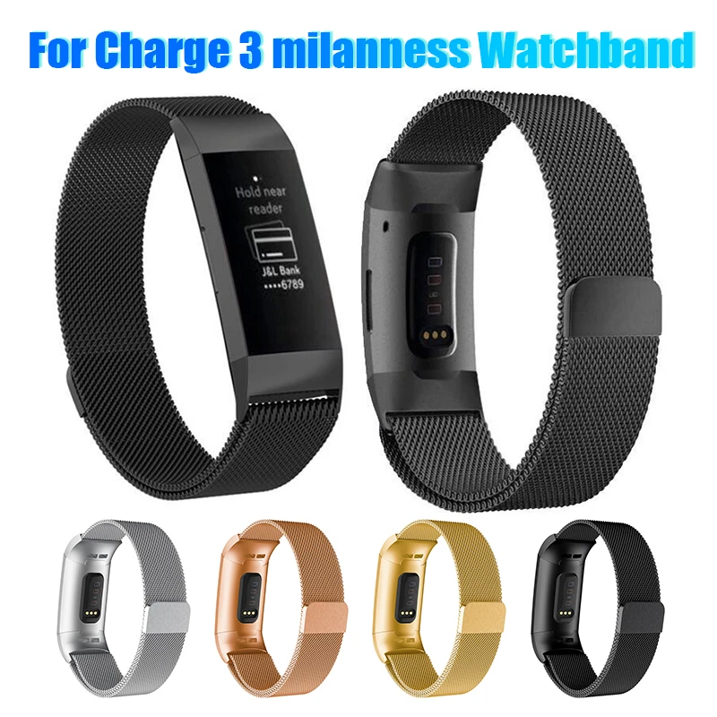 Stainless Steel Magnetic Milanese Loop Band on for Fitbit Charge 3 Replacement Wristband Strap for Fit bit Charge 3 Watchband
Stainless Steel Magnetic Milanese Loop Band on for Fitbit Charge 3 Replacement Wristband Strap for Fit bit Charge 3 Watchband