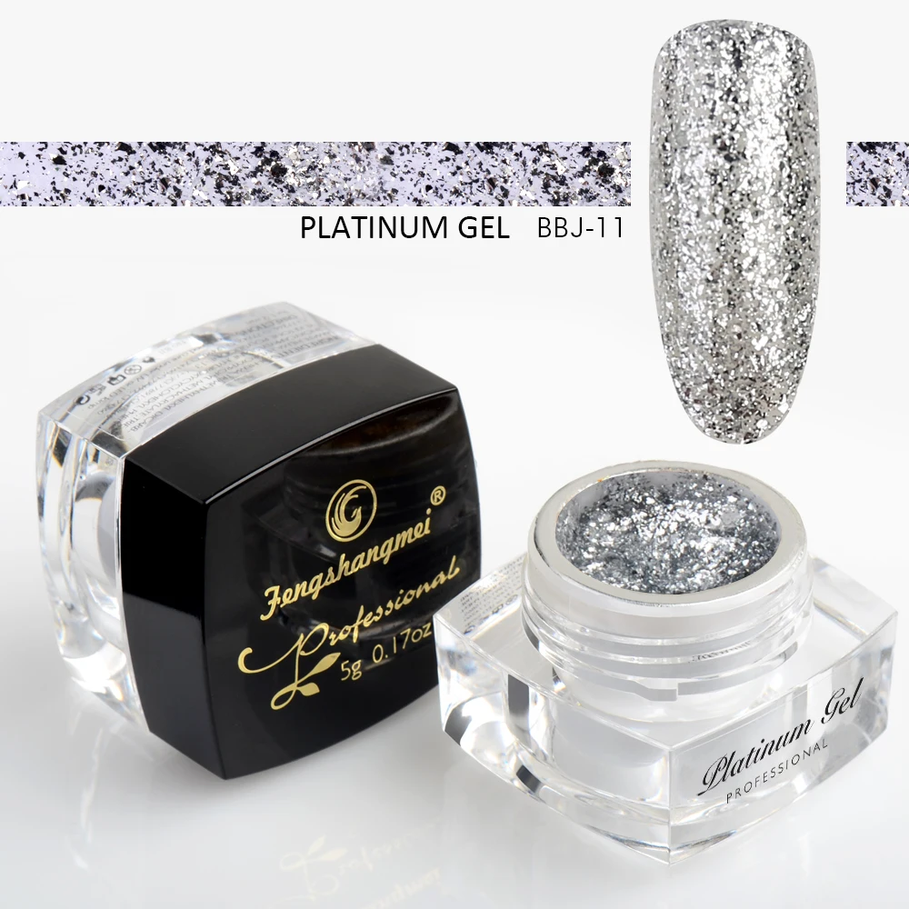fengshangmei 12 Colors Glitter Gel Polish Nail Art Platinum Gel Lak Nails Super Shiny Gel Varnish for Manicure 5g
fengshangmei 12 Colors Glitter Gel Polish Nail Art Platinum Gel Lak Nails Super Shiny Gel Varnish for Manicure 5g